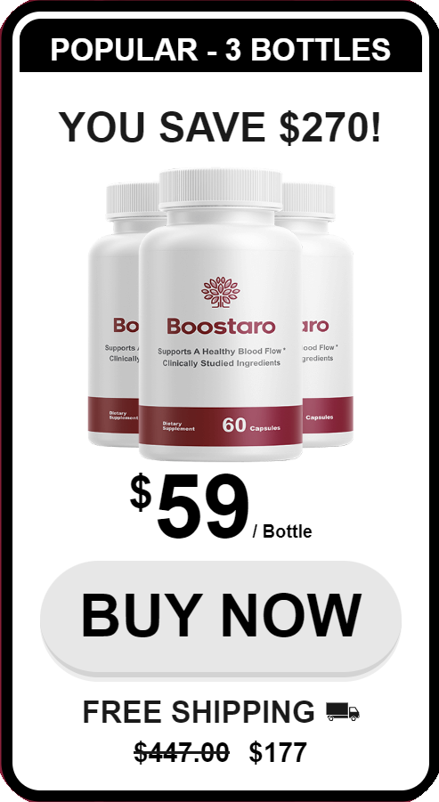 Boostaro 6 Bottle